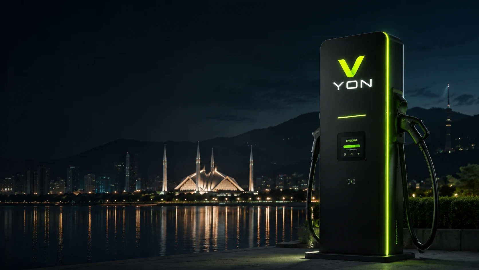 VYON DC fast charger in Islamabad